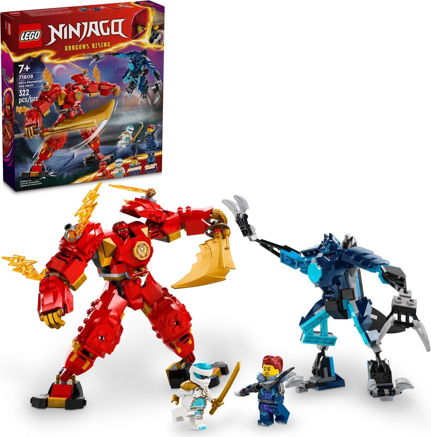 Lego Ninjago 71808 - Kai&#39;s Elemental Fire Mech