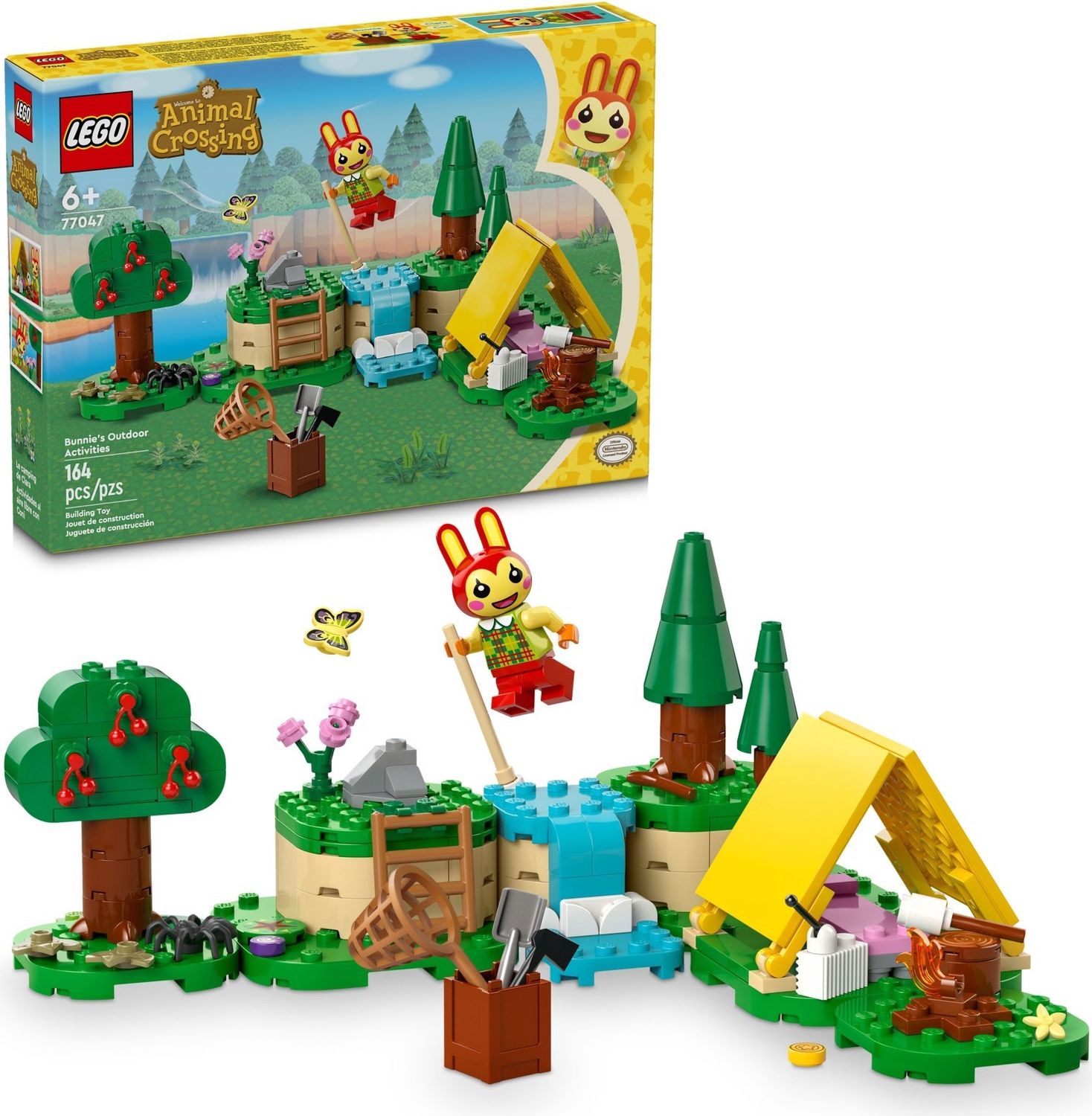 Lego Animal Crossing 77047 - Bunnie&#39;s Outdoor Activities