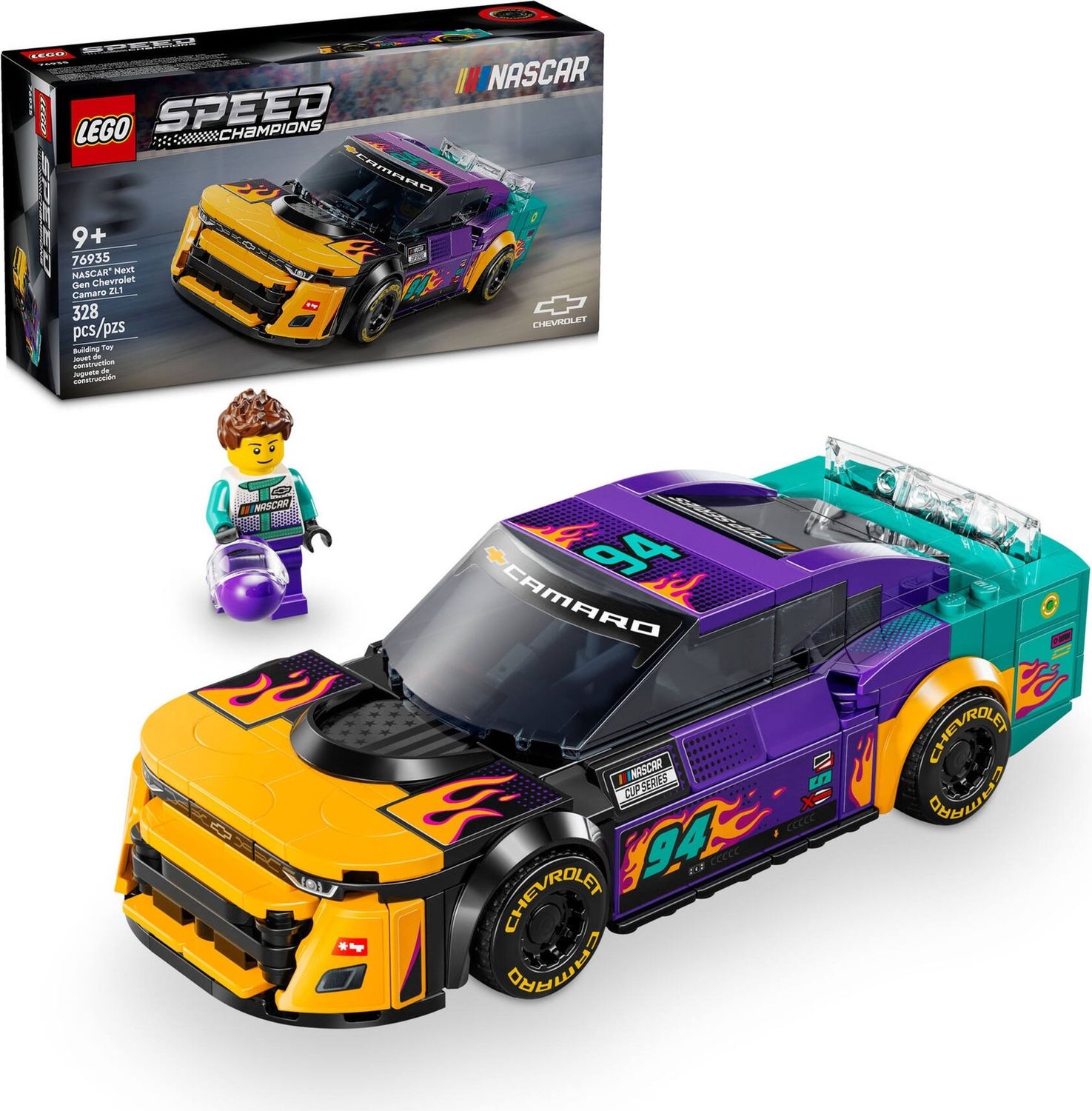 Lego Speed Champions 76935 - NASCAR Next Gen Chevrolet Camaro ZL1
