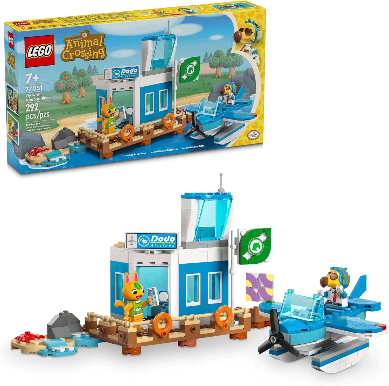 Lego Animal Crossing 77051 - Fly with Dodo Airlines