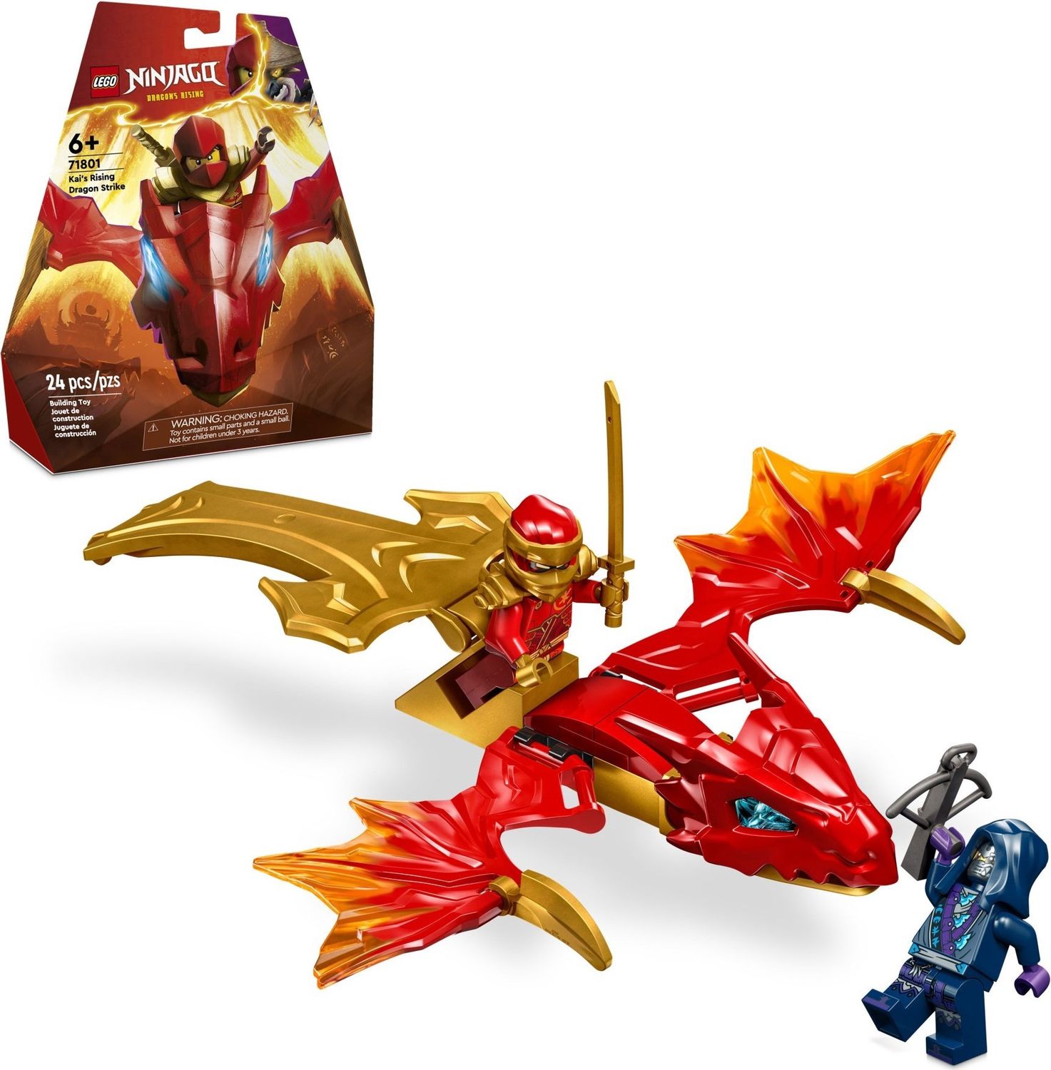Lego Ninjago 71801 - Kai&#39;s Rising Dragon Strike