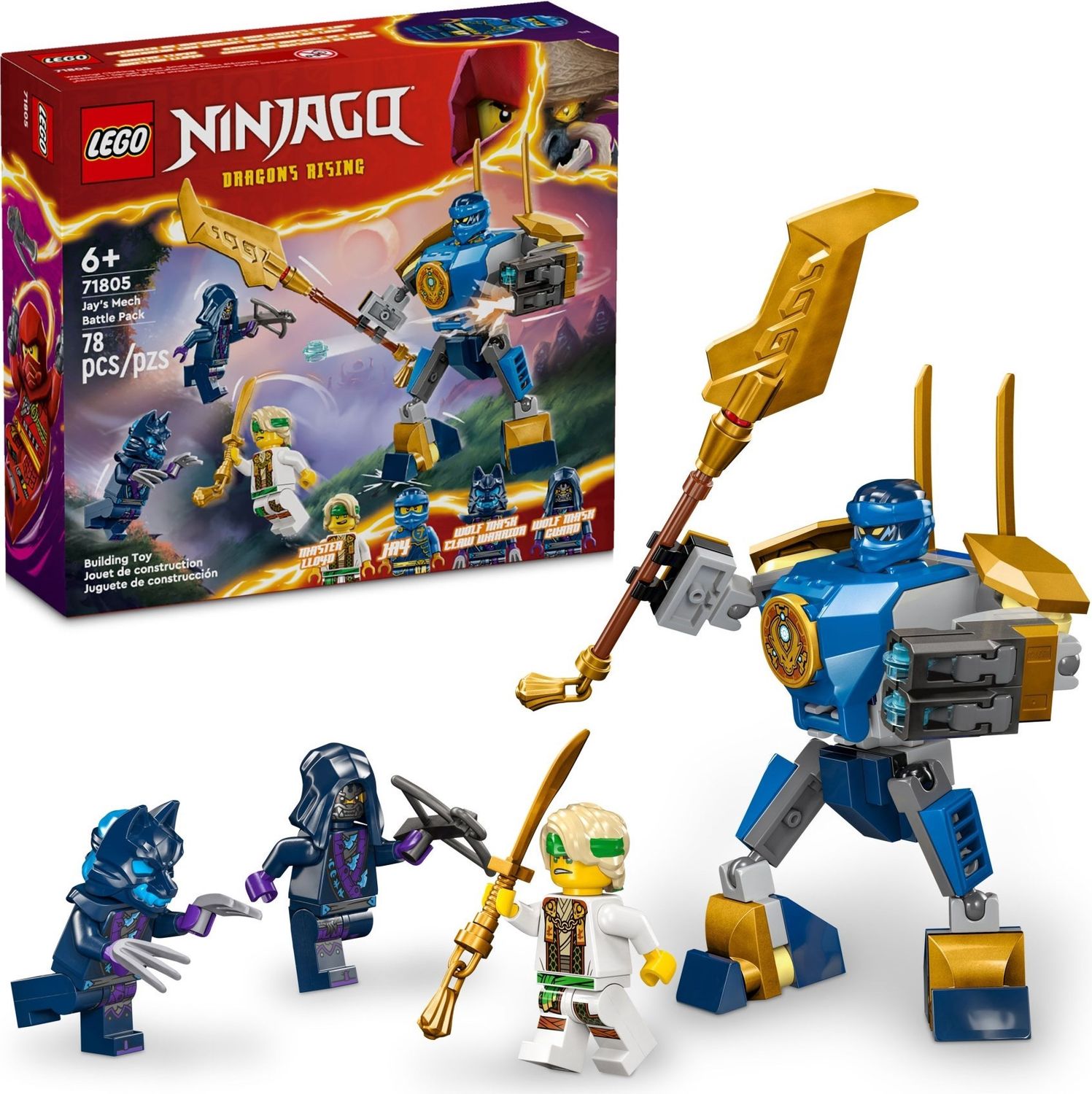 Lego Ninjago 71805 - Jay&#39;s Mech Battle Pack