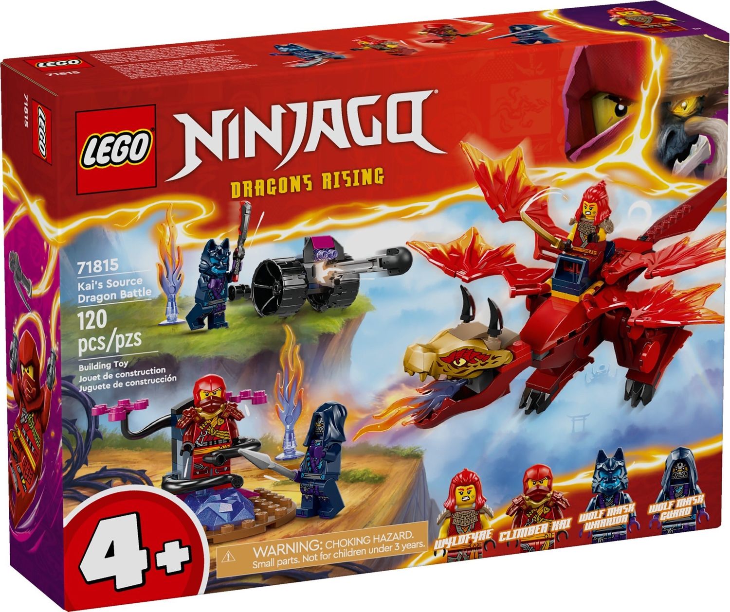 Lego Ninjago 71815 - Kai&#39;s Source Dragon Battle