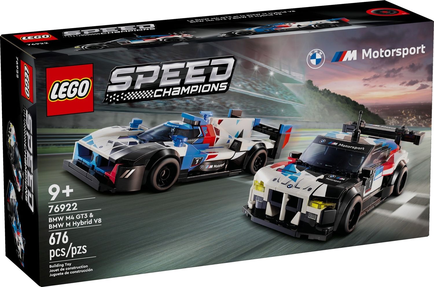 Lego Speed Champions 76922 - BMW M4 GT3 &amp; BMW M Hybrid V8