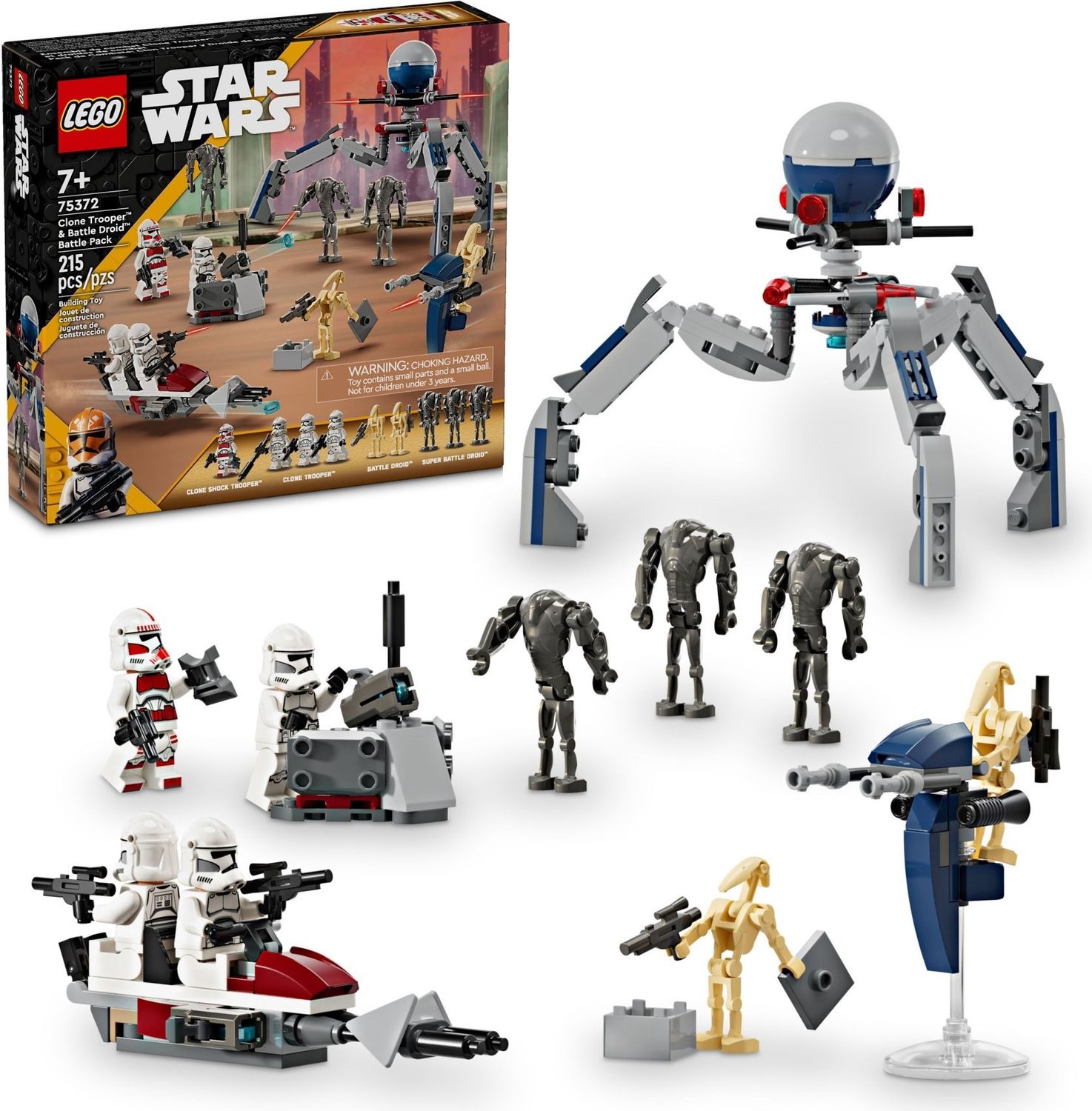 Lego Star Wars 75372 - Clone Trooper &amp; Battle Droid Battle Pack