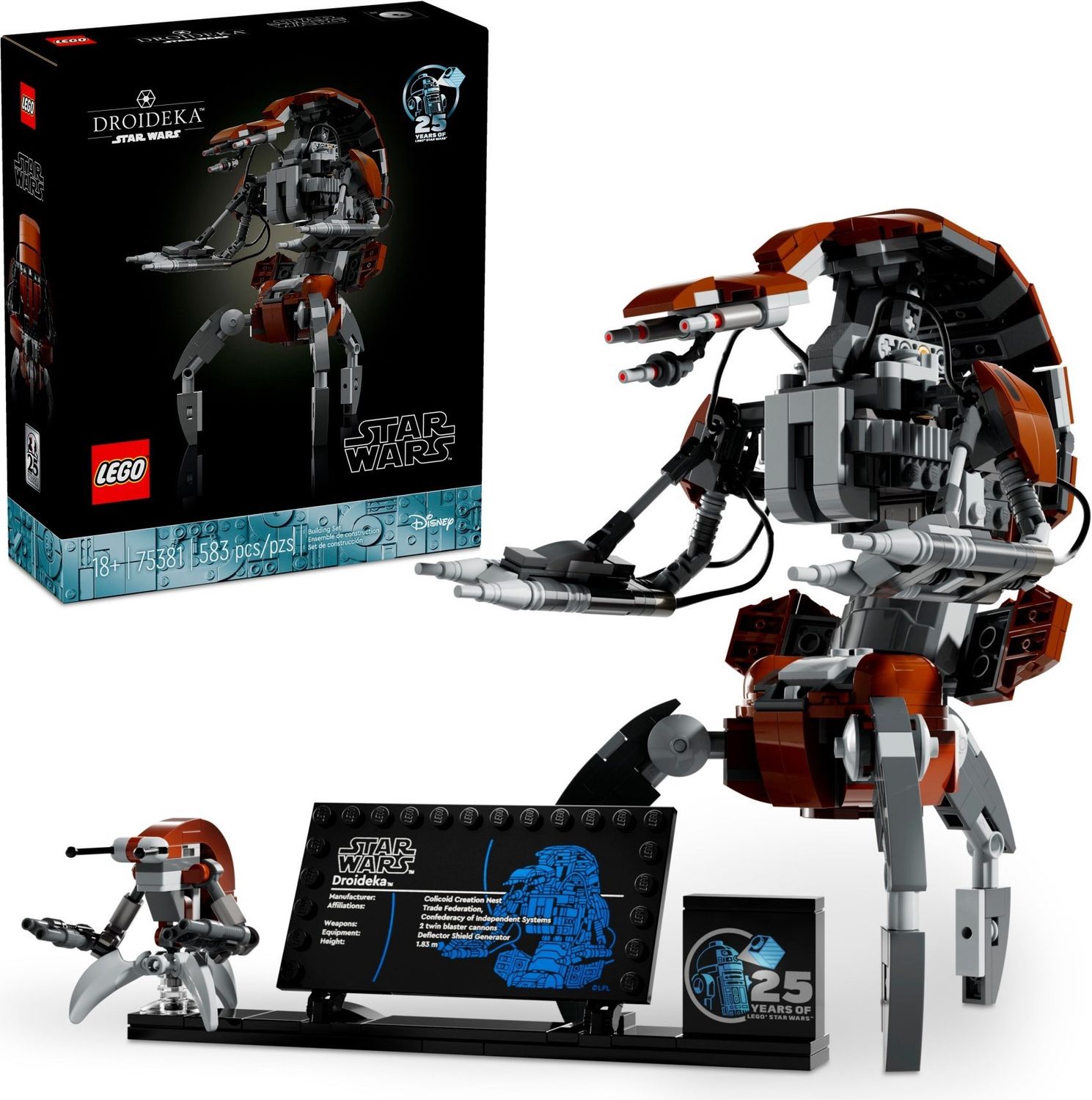 Lego Star Wars 75381 - Droideka