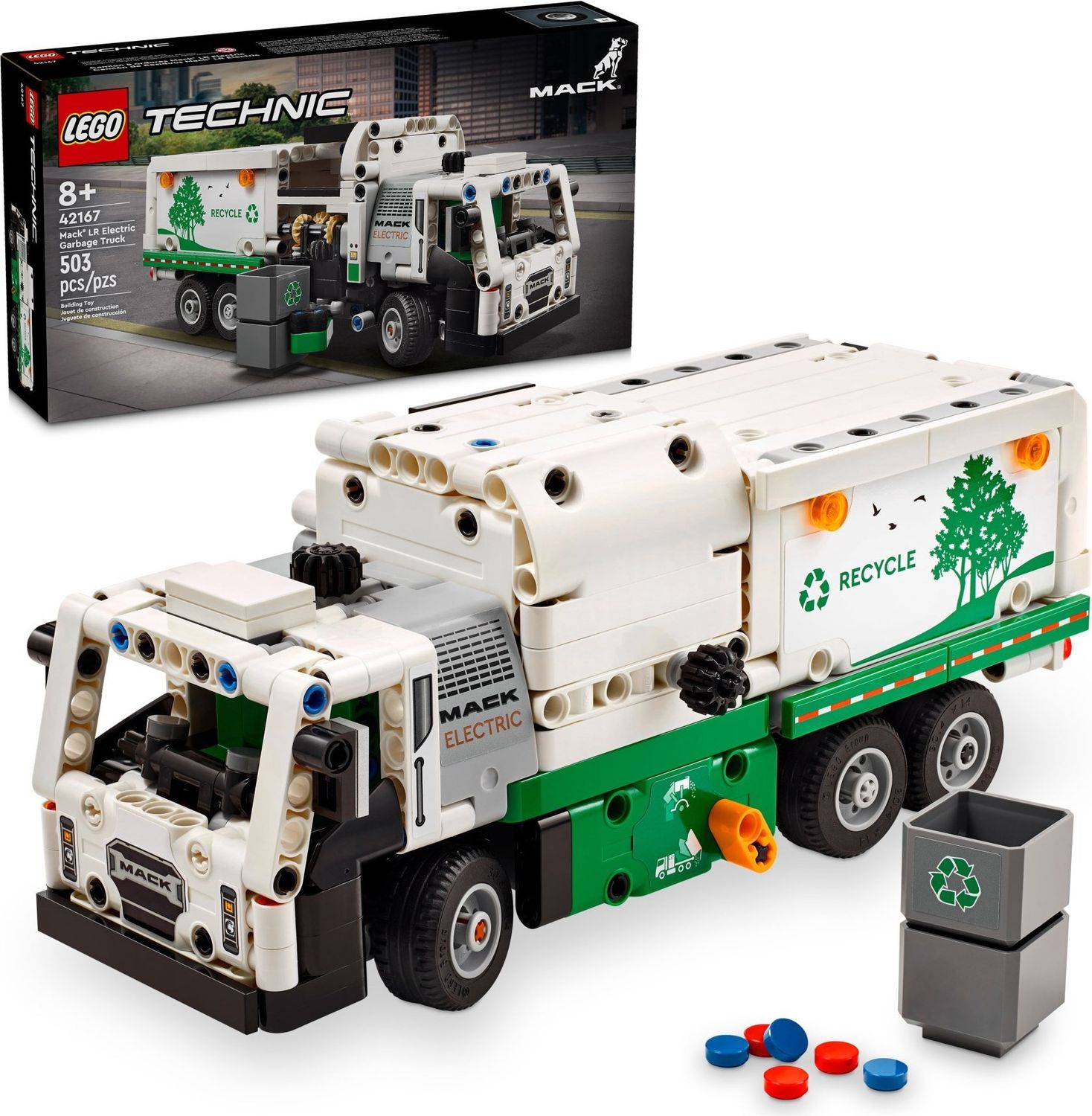 Lego Technic 42167 - Mack LR Electric Garbage Truck
