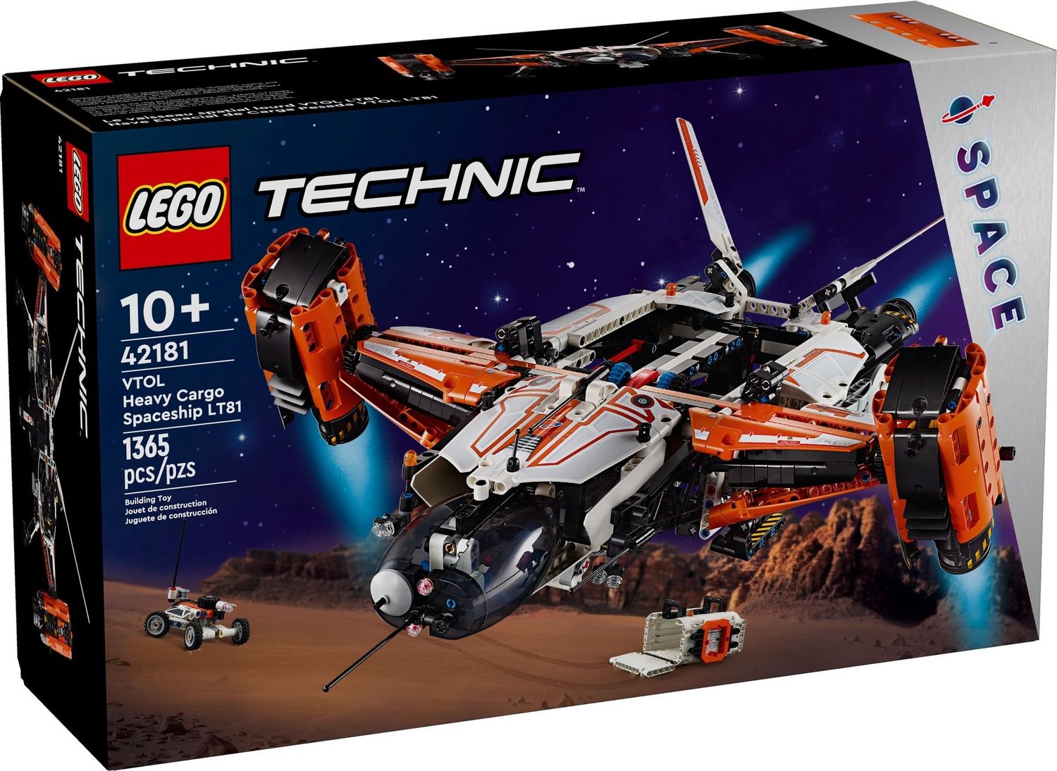 Lego Technic 42181 - VTOL Heavy Cargo Spaceship LT81