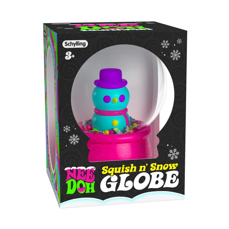 Nee Doh - Squish N&#39; Snow Globe