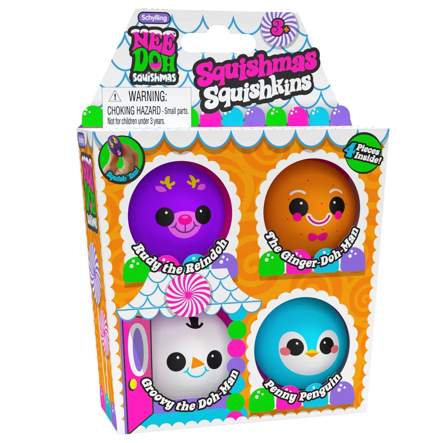 Nee Doh - Squishmas Squishkins
