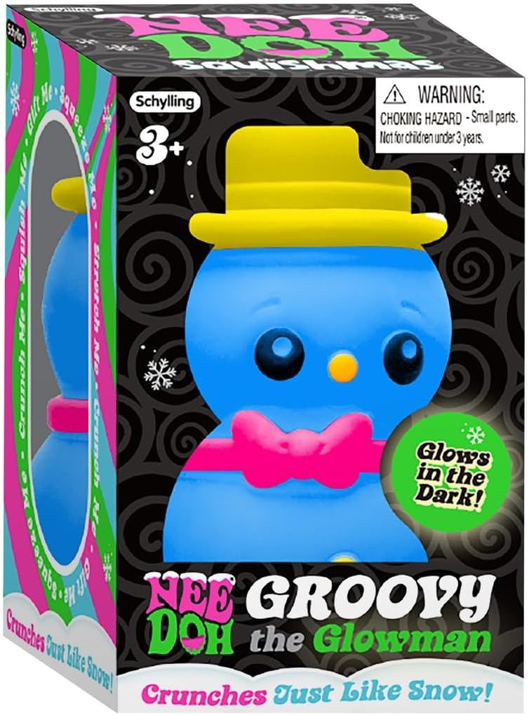 Nee Doh - Squishmas Groovy Glowman