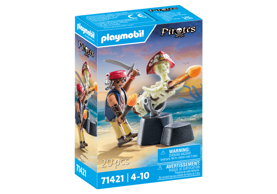 Playmobil Pirates 71421 - Cannon Master