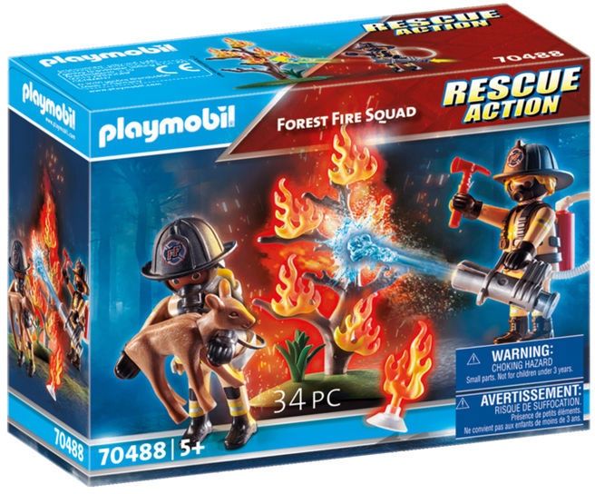 Playmobil Rescue Action 70488 - Forest Fire Squad