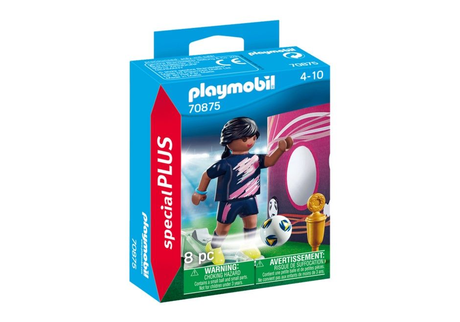 Playmobil Special Plus 70875 - Soccer Player with Goal
