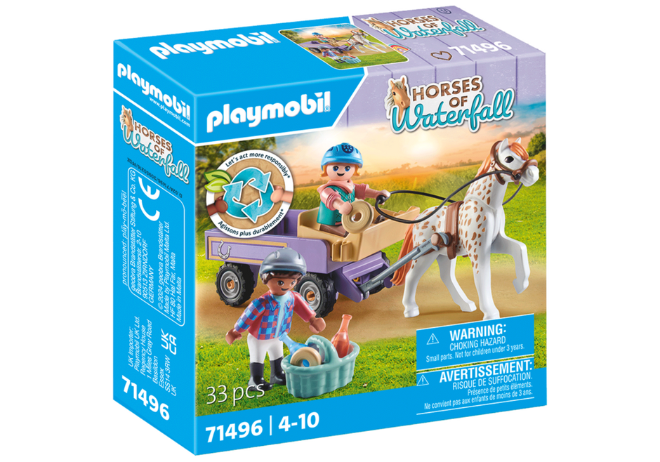 Playmobil Horses of Waterfall 71496 - Pony Carriage