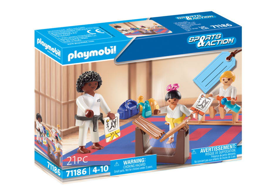 Playmobil Sports &amp; Action 71186 - Karate Class Gift Set