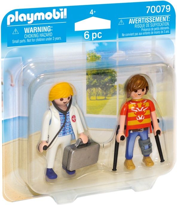 Playmobil Duo Pack 70079 - Doctor And Patient