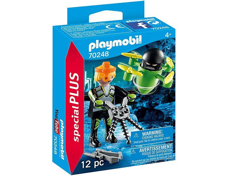 Playmobil Special Plus 70248 - Agent With Drone
