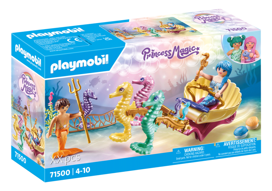 Playmobil Princess Magic 71500 - Mermaid Seahorse Carriage