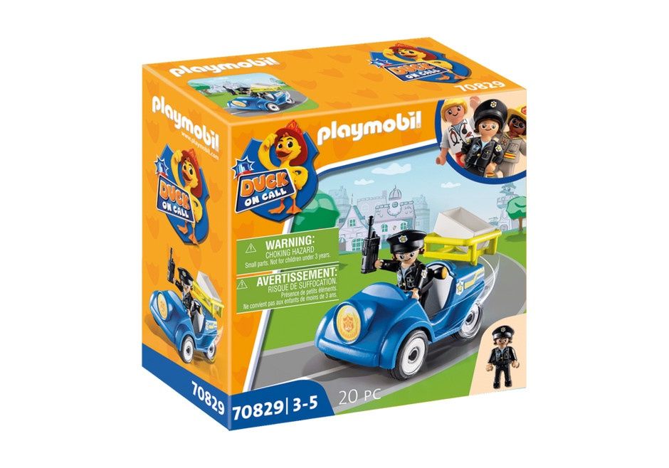 Playmobil DUCK ON CALL 70829 - Police Mini-Car