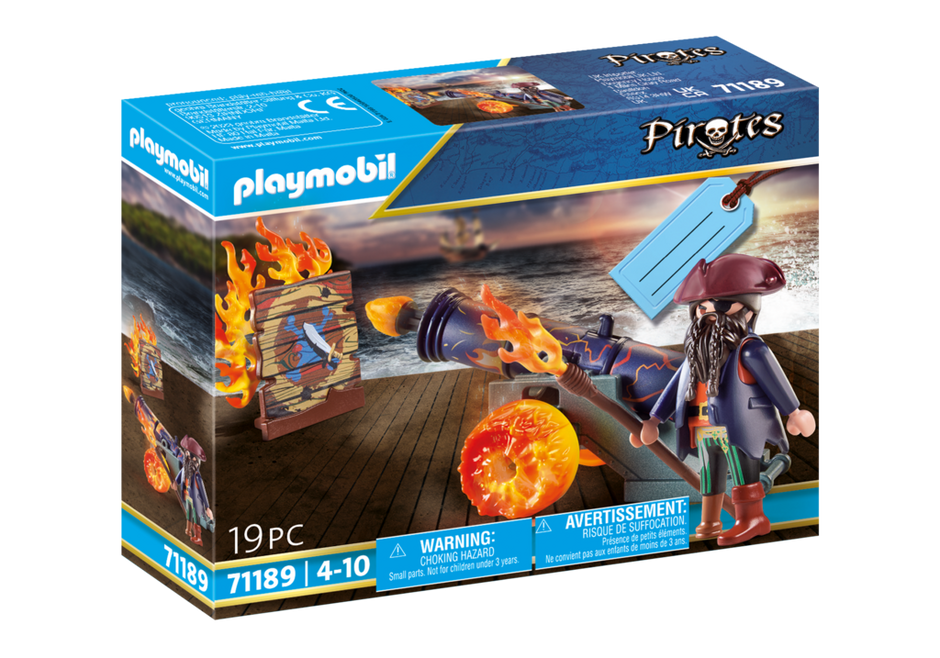 Playmobil Pirates 71189 - Pirate with Cannon Gift Set