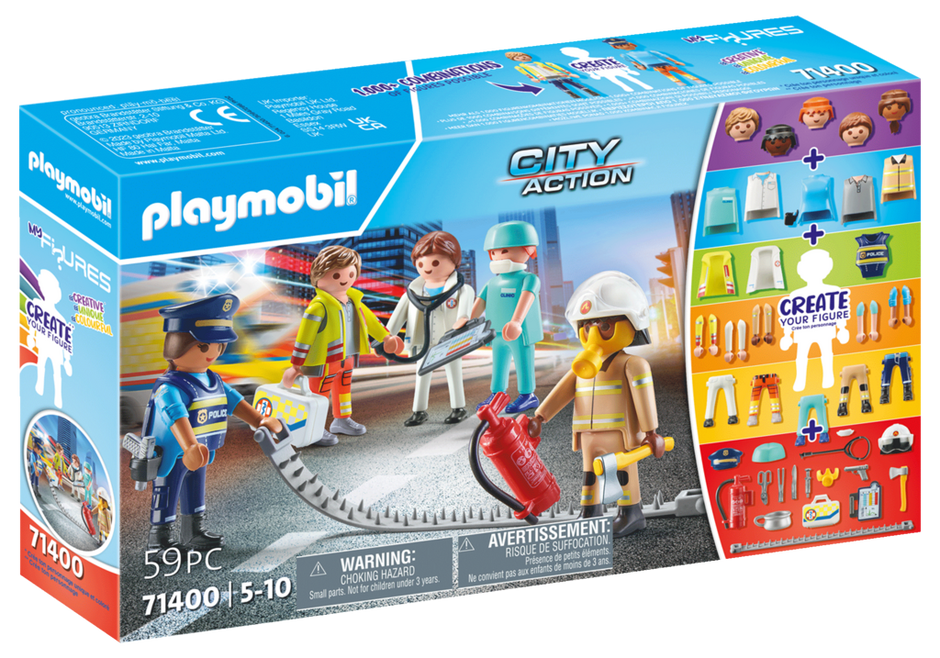 Playmobil My Figures 71400 - Rescue Team