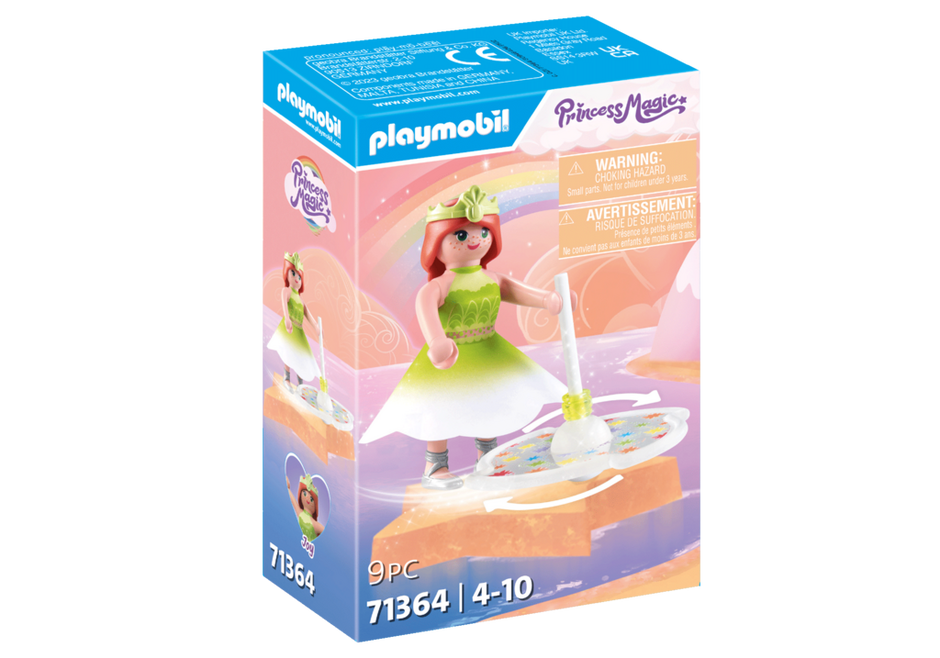 Playmobil Princess Magic 71364 - Rainbow Spinning Top with Princess