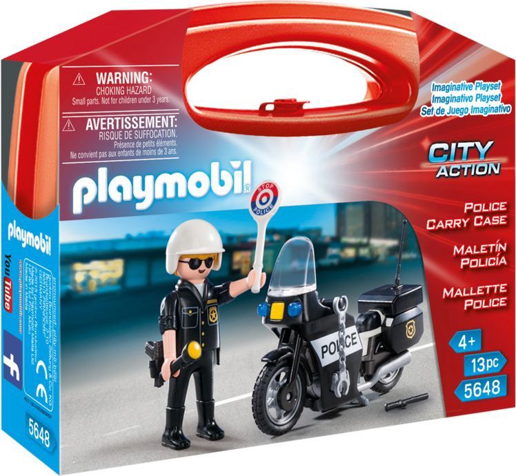 Playmobil City Action 5648 - Police Carry Case