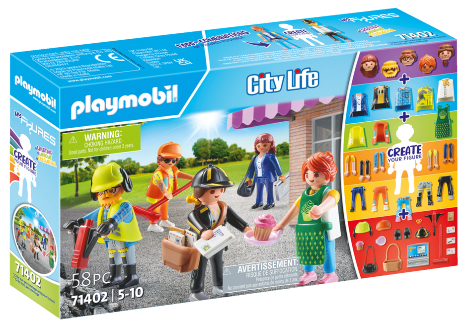 Playmobil My Figures 71402 - Life in the City