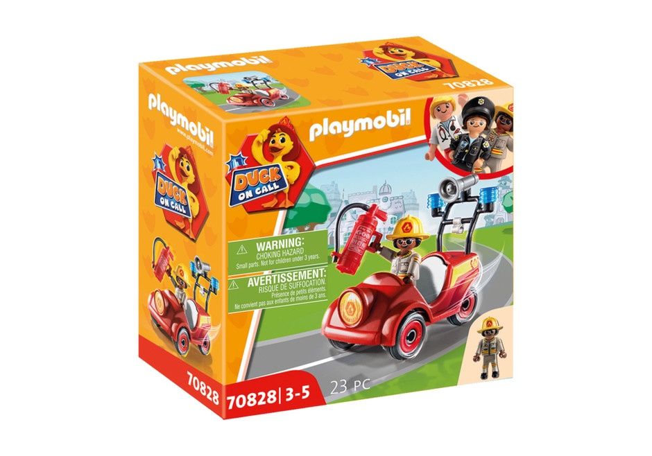 Playmobil DUCK ON CALL 70828 - Fire Rescue Mini-Car