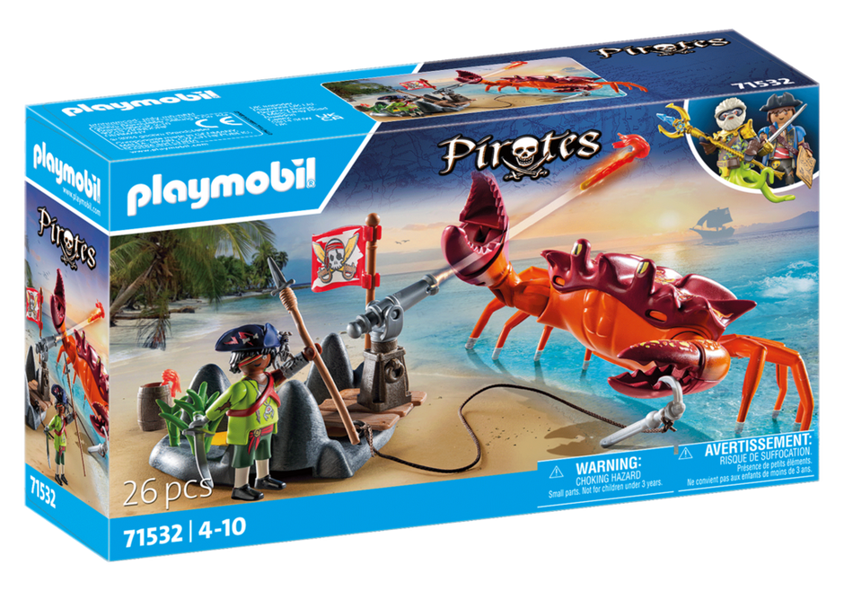 Playmobil Pirates 71532 - Battle with the Giant Crab