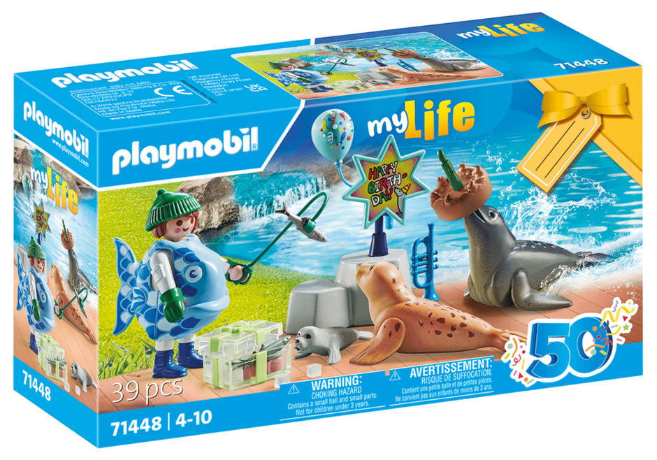Playmobil My Life 71448 - Keeper with Animals