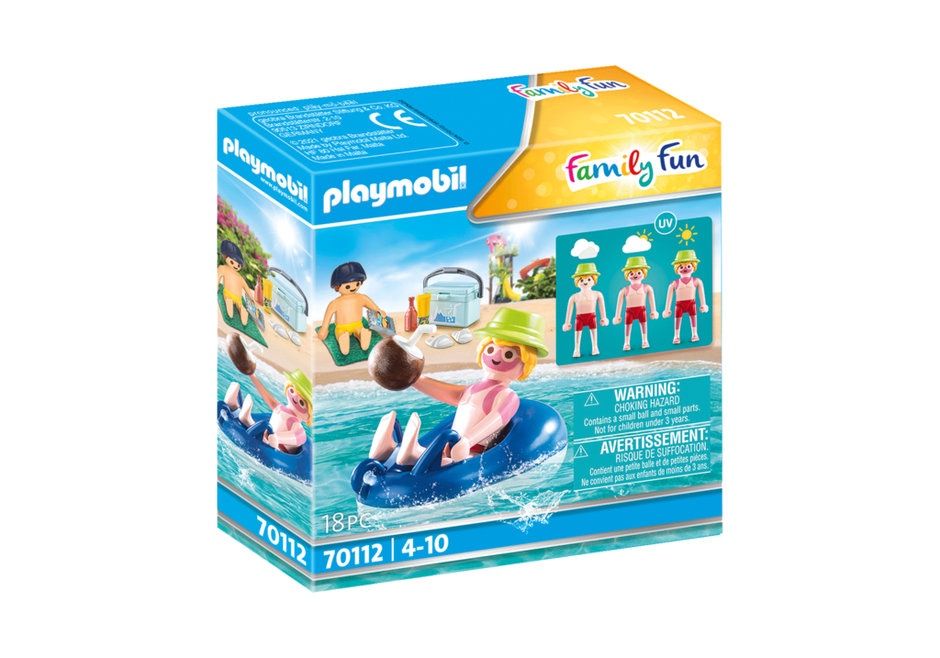 Playmobil Family Fun 70112 - Sunburnt Swimmer