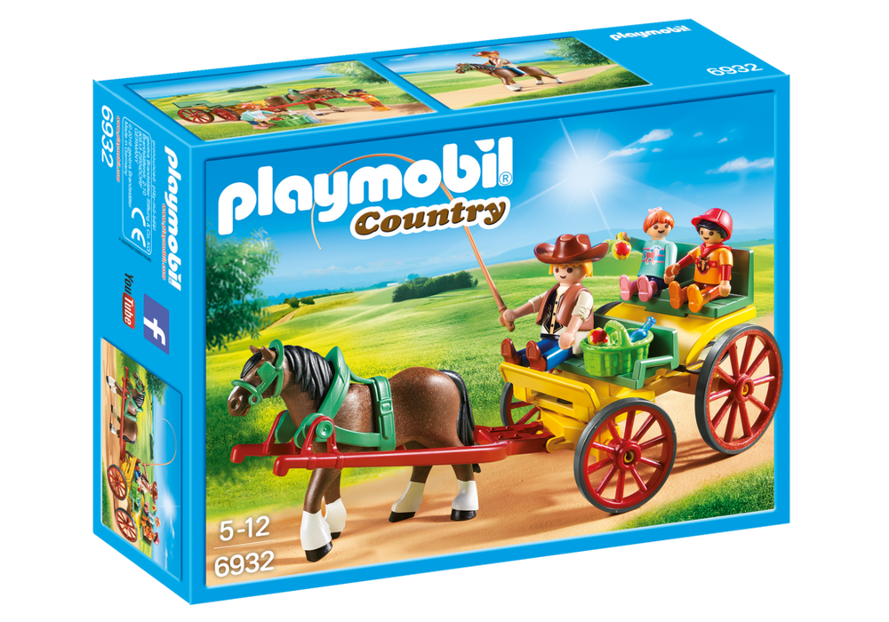 Playmobil Country 6932 - Horse-Drawn Wagon