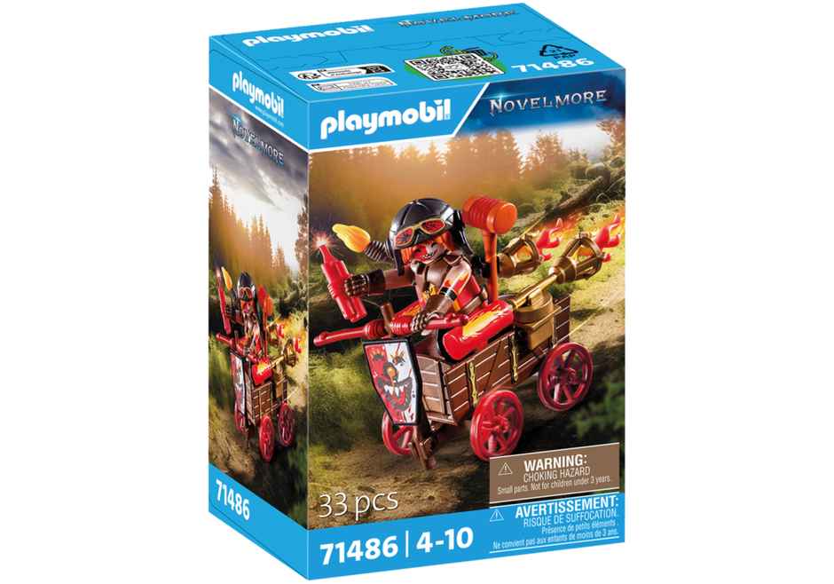 Playmobil Novelmore 71486 - Kahboom&#39;s Racing Cart