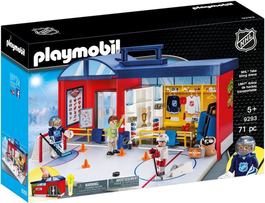 Playmobil NHL 9293 - Take-Along Arena