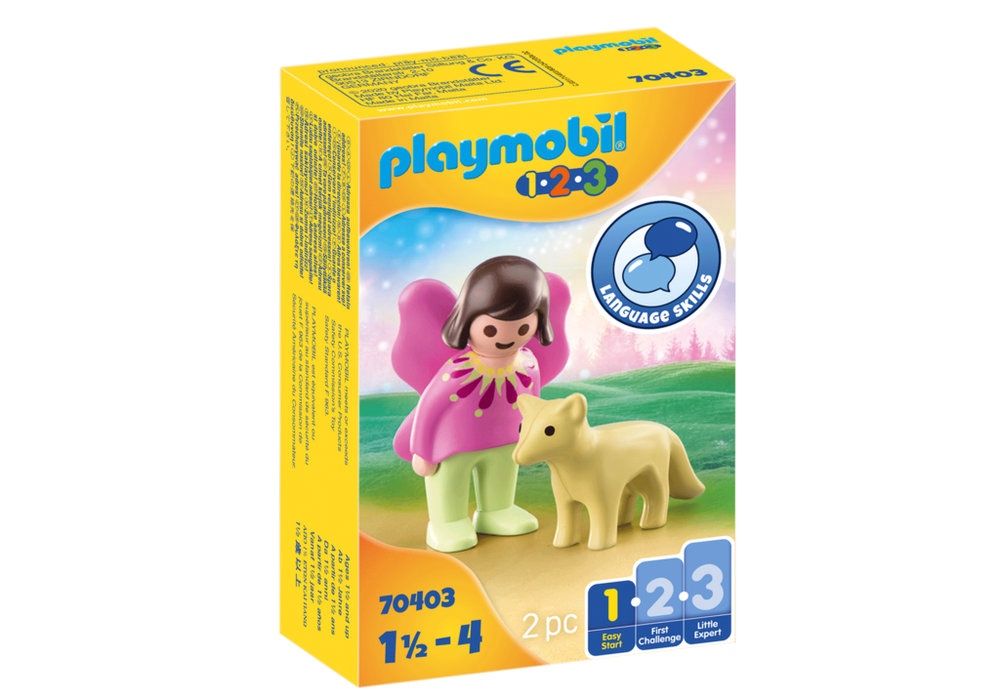 Playmobil 1•2•3 70403 - Fairy Friend with Fox
