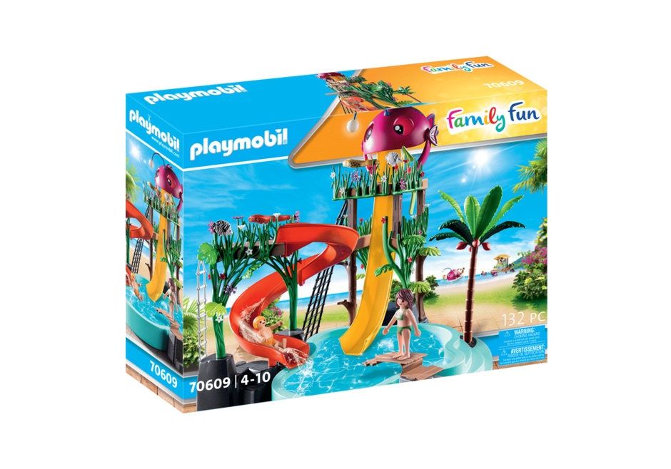 Playmobil Family Fun 70609 - Water Park with Slides