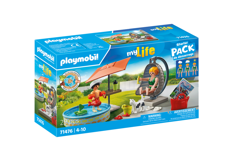 Playmobil My Life 71476 - Splashing Fun in the Garden