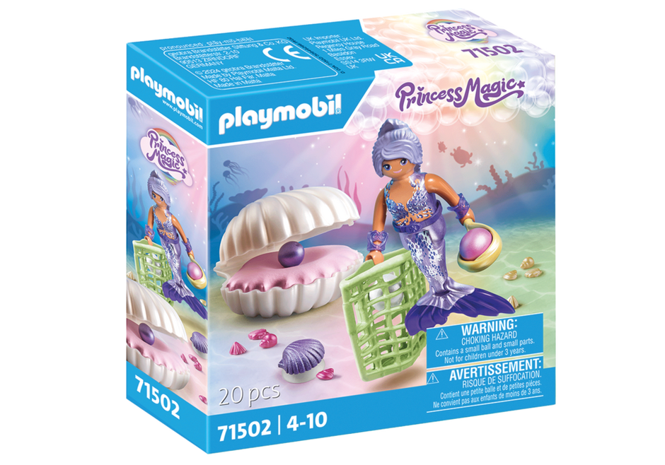 Playmobil Princess Magic 71502 - Mermaid with Pearl Seashell