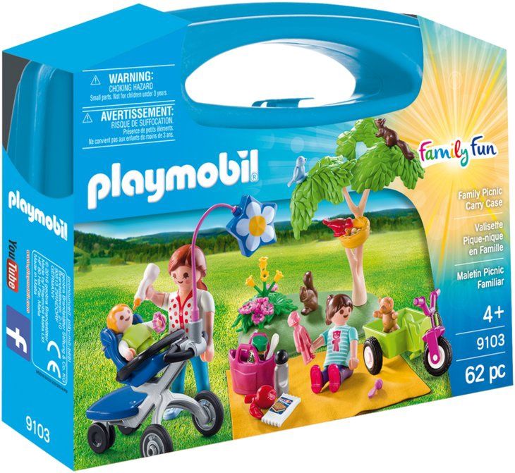 Playmobil Family Fun 9103 - Family Picnic Carry Case