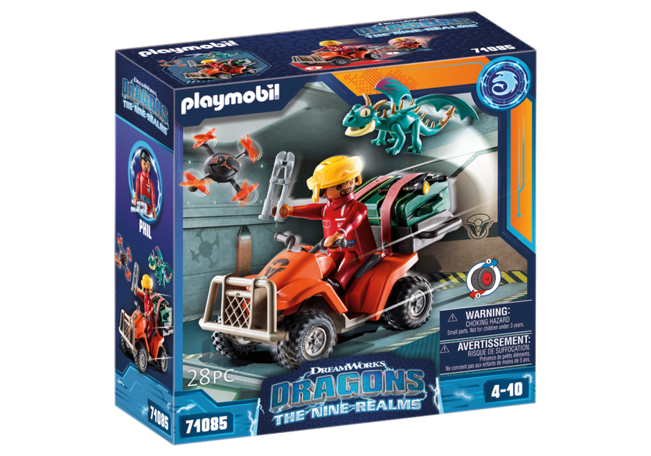 Playmobil Dragons: The Nine Realms 71085 - Icaris Quad