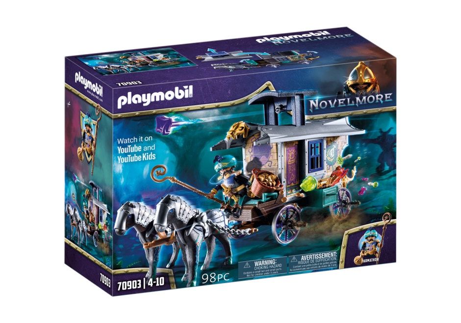 Playmobil Novelmore 70903 - Violet Vale Merchant Carriage