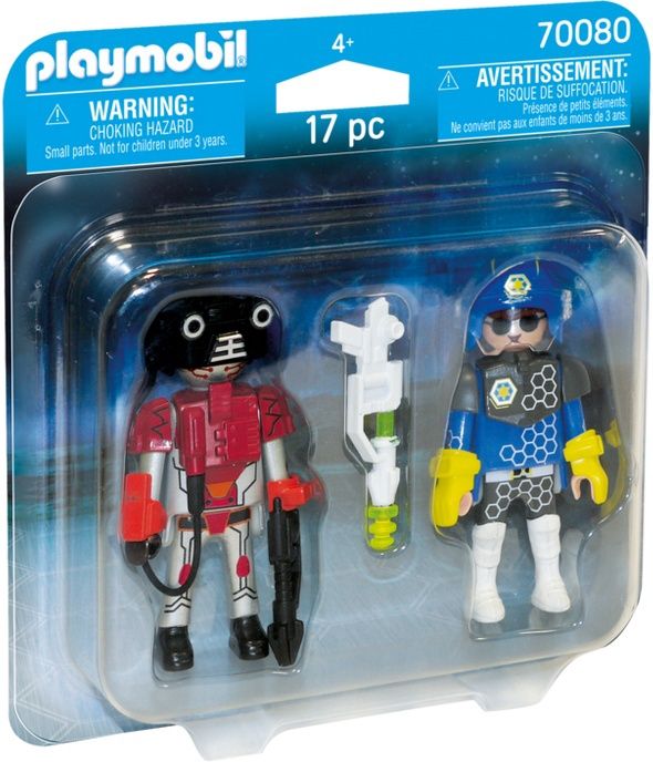 Playmobil Duo Pack 70080 - Space Police Officer and Thief