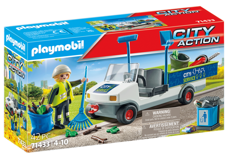 Playmobil City Action 71433 - Street Cleaner with e-Vehicle