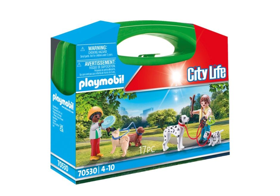 Playmobil City Life 70530 - Puppy Playtime Carry Case