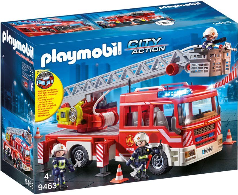Playmobil City Action  9463 - Fire Ladder Unit
