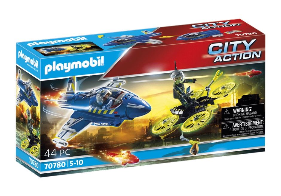 Playmobil City Action 70780 - Police Jet with Drone