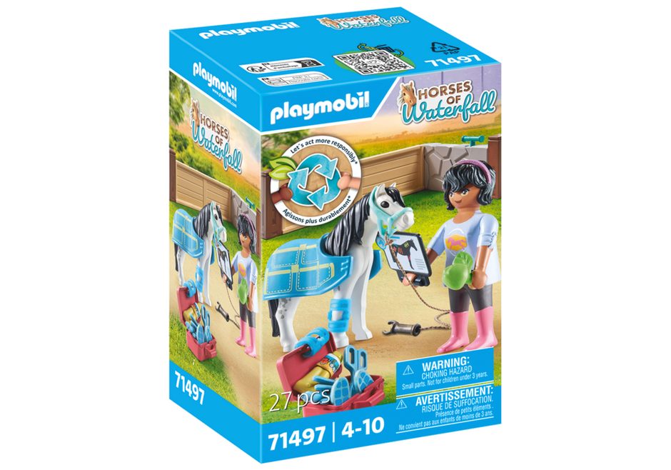 Playmobil Horses of Waterfall 71497 - Horse Therapist
