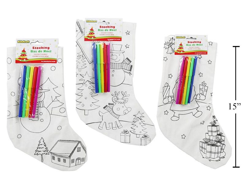 Kids Kraft - Colour It Yourself Stocking